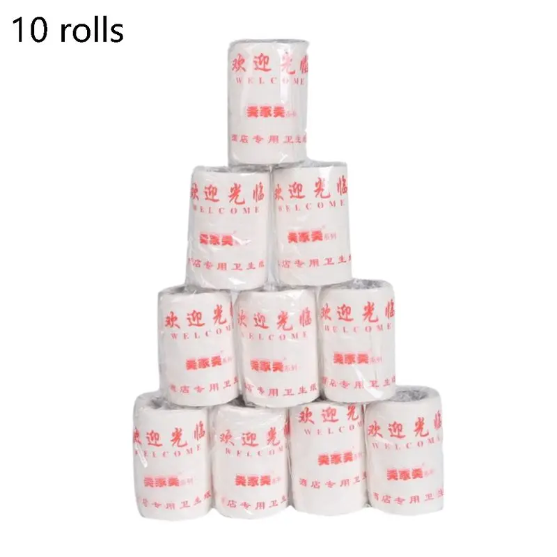 

10pcs - 50g Paper Towels, Soft Toilet Paper, White Paper Towels, Household Three-Layer Paper Towels - Soft Skin-Friendly