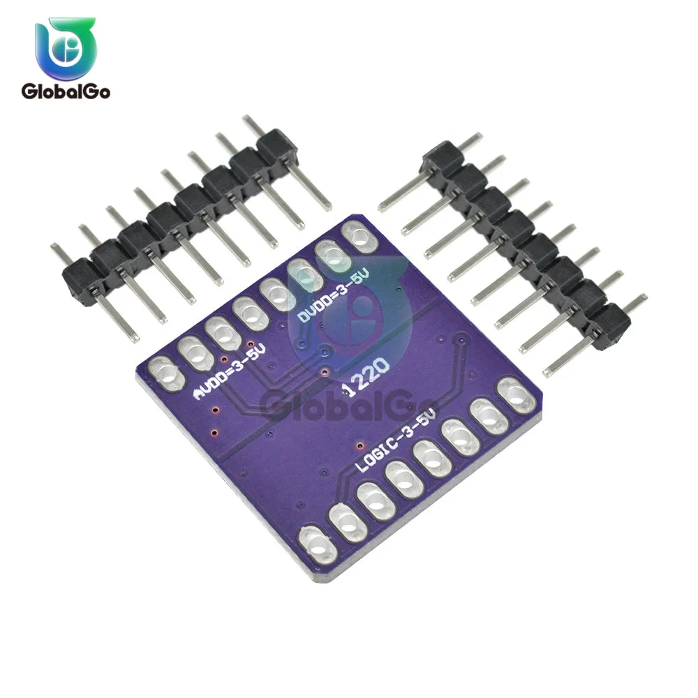 CJMCU-1220 ADS1220 A/D 8pin преобразователя постоянного тока ADC SPI 24 битный аналого-цифровой преобразователь модуль для Arduino 3-5V
