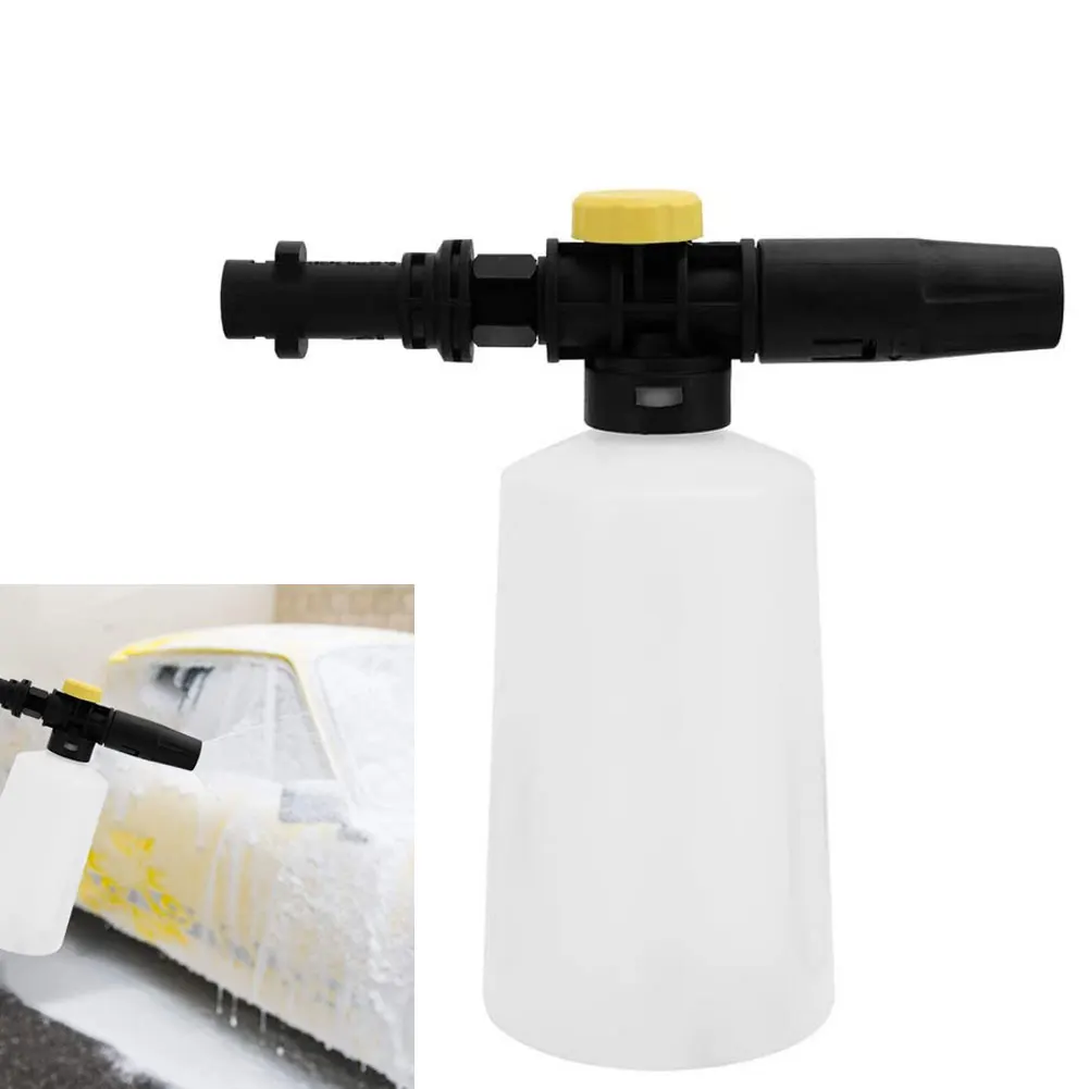 

16 MPA Car Snow Foam Lance Soap Foamer Washer Bottle Washing Nozzle Sprayer High Pressure Adjustable 750ML Foam Bottle tool Nice
