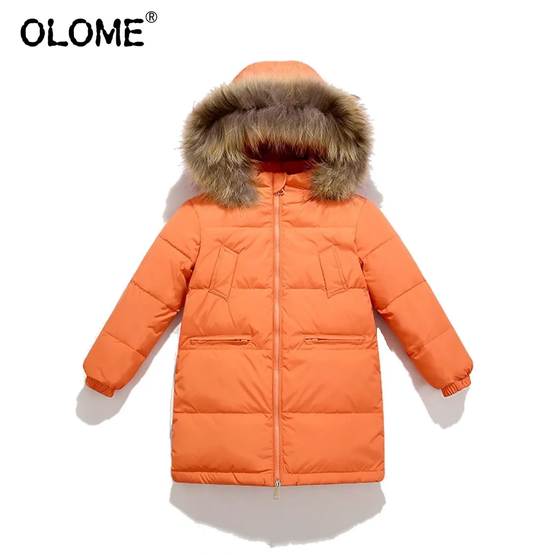 

Kids Down Jacket Children Puffer Coat Baby Winter Jacket Parka for Girls Toddler Thick Clothing OLOME Boy Hooded Winter Clothes