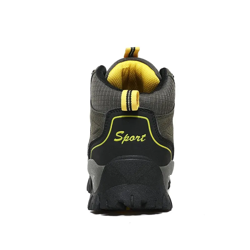 

Men's outdoor mountain sports shoes new men's autumn and winter men's warm plush snow boots men's casual fashion shoes size39-48