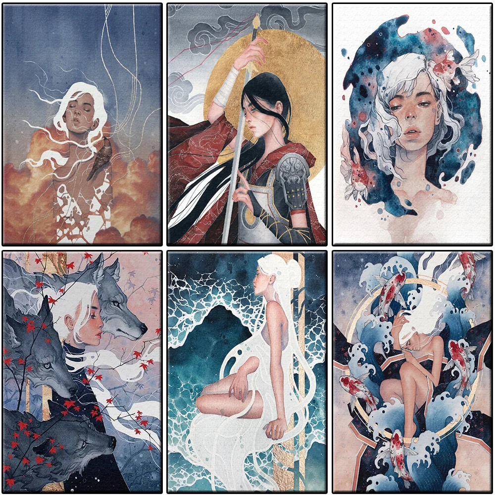 

Abstract Anime Characters Painting By Numbers Art Picture Set Coloring Decorative Canvas Wall Art Craft Oil Paint By Numbers