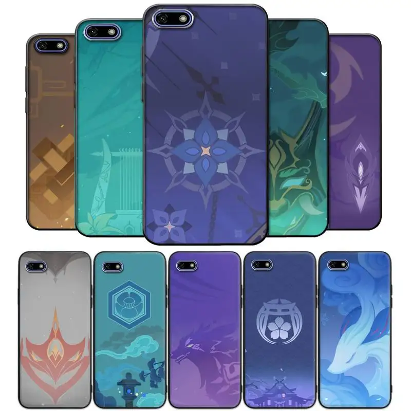 

Anime Genshin Impact Phone Case for Galaxy J2pro J4 J5 J6 J7 plus J5 prime J72016 2018 M10 M20 M30 funda Cover