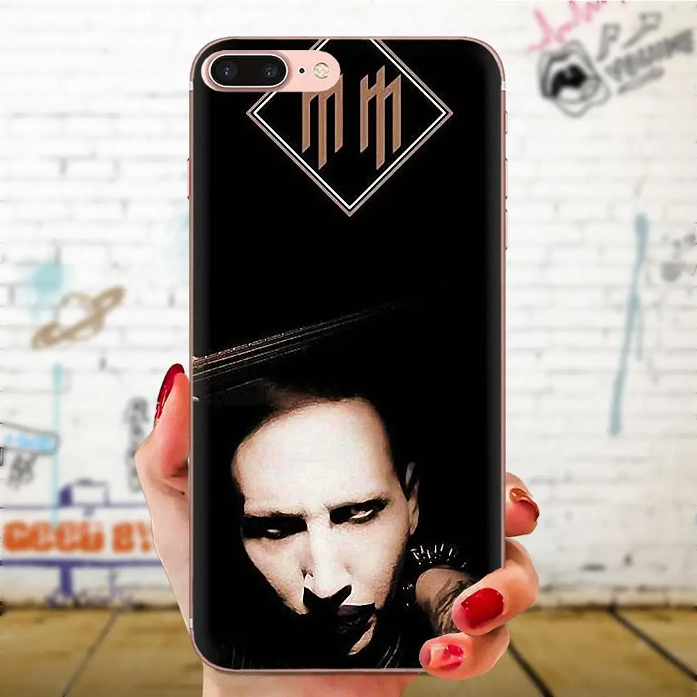 Мэрилин Мэнсон Защитный Мягкий художественный принт для Xiaomi CC9 CC9E Mi 3 4 4i 5 5S 6 6X 8 9 SE
