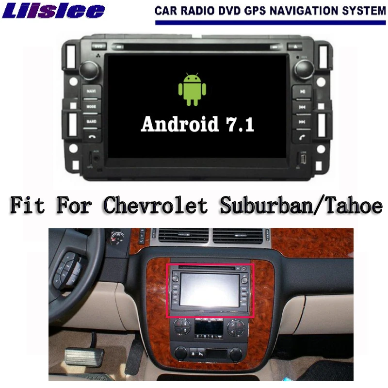 Android 7 1 2G RAM для Chevrolet Suburban/Tahoe Car Radio Аудио Видео Мультимедиа DVD плеер WIFI DVR GPS Navi