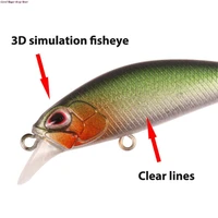 5 2cm 1 8g fishing lure perch mini sinking wobblers lures ultralight fishing