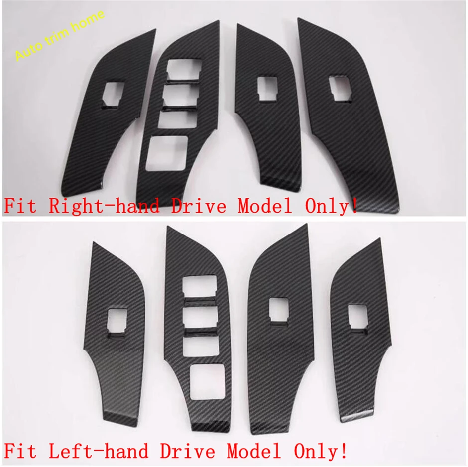 

Inner Door Armrest Window Switch Control Panel Cover Trim Fit For TOYOTA RAV4 RAV 4 XA50 2019 2020 2021 ABS Auto Accessories