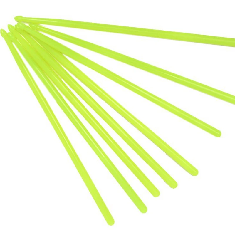 Luminous Drumsticks Bright Drum Stick LED Light Up in the Dark Stage Jazz Reuse Kit 2 | Спорт и развлечения