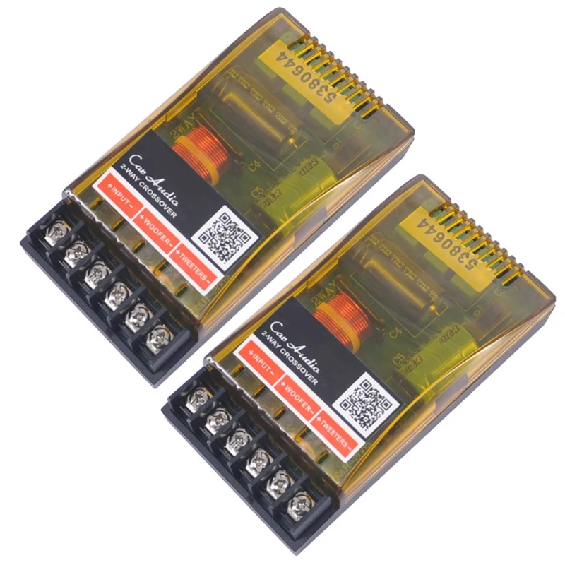 Два способа делитель частоты Автомобильные колонки два кроссовера для