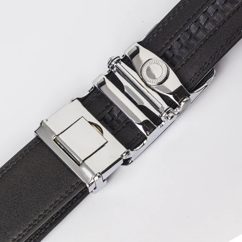 Deepeel 1pc 36mm Fashion Metal Automatic Buckle Head Inside Wearing Business Belt for 34-35mm DIY Leather Craft Male Accessories |