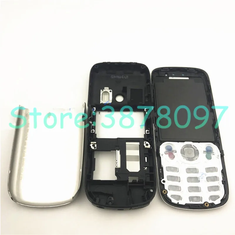 Чехол для Nokia 6303c 6303 10 шт./лот с полной защитой корпуса английской клавиатурой