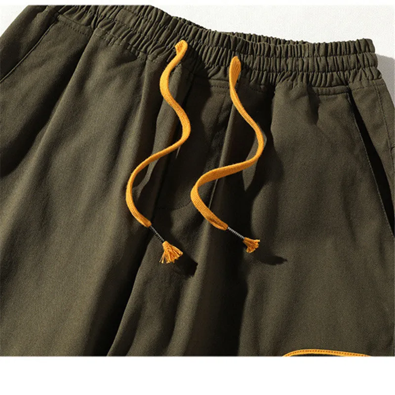 Мужские брюки-карго FGKKS повседневные штаны с большими карманами шаровары в стиле