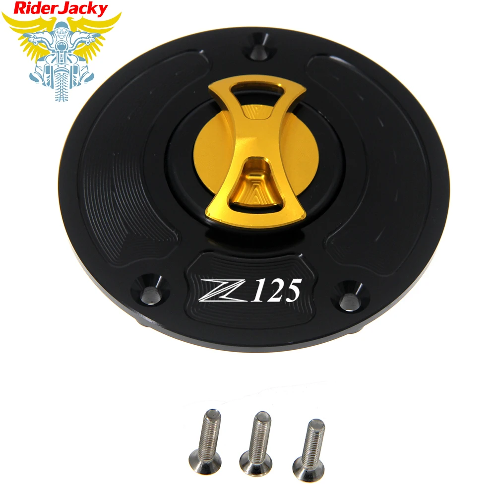 Алюминиевый Топливный наполнитель CNC для мотоцикла крышка бензобака Kawasaki Z 125 Z125