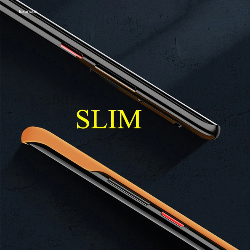 

For Xiaomi Redmi Note 10S Case Ultra Thin Matte frameless Cover For Redmi Note 10 Pro Case Shockproof