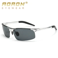 aoron men polarized driver retro aluminum frame sports sunglasses driving polaroid sun glasses goggles goggles oculos 8177
