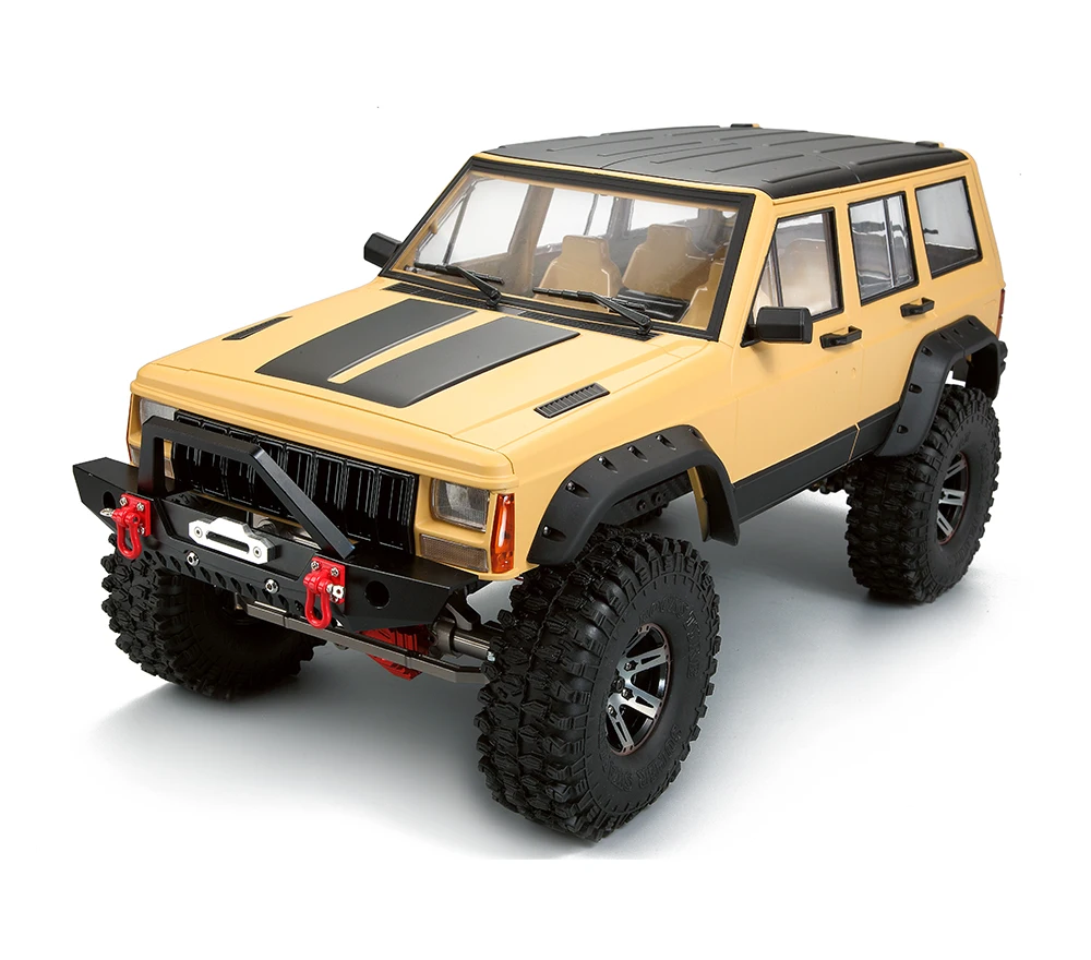 313 мм Колесная база полный Jeep Cherokee XJ жесткого тела комплект для 1/10 RC комплект автомобильных принадлежностей для передней и задней оси SCX10& SCX10 II 90046 Traxxas TRX4