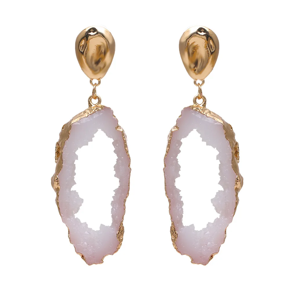 

WYBU Geometric Earrings Irregular Design Drop Dangle Earrings for Women Girl Party Jewelry Boucles d'oreilles dames