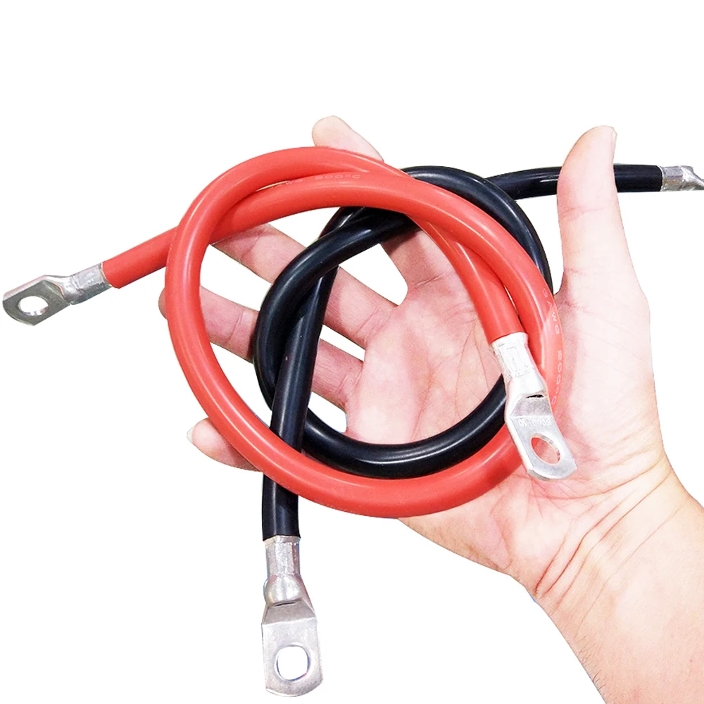 0AWG 1AWG 2AWG 4AWG 6AWG 7AWG силиконовый соединительный кабель высокомощный провод
