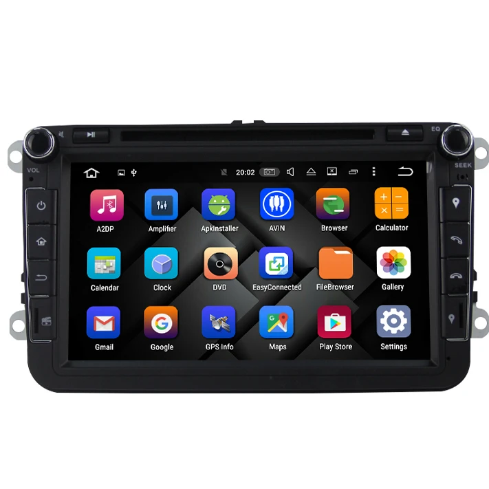 Автомагнитола на Android 6 0 8 ядер GPS для Volkswagen VW Passat polo touran Golf Caddy JETTA TIGUAN CC головное
