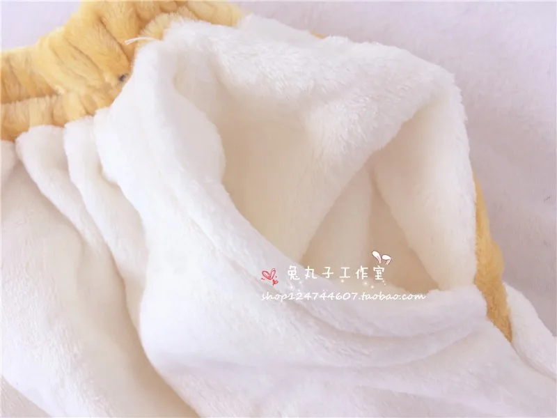 Осенне-зимние японские милые плюшевые шорты Kawaii мягкие в виде тыквы для девушек