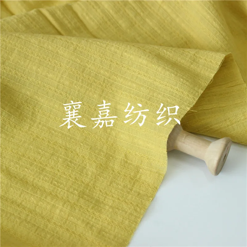 Хлопчатобумажная ткань жаккард пастырской небольшой свежий платье для рубашек