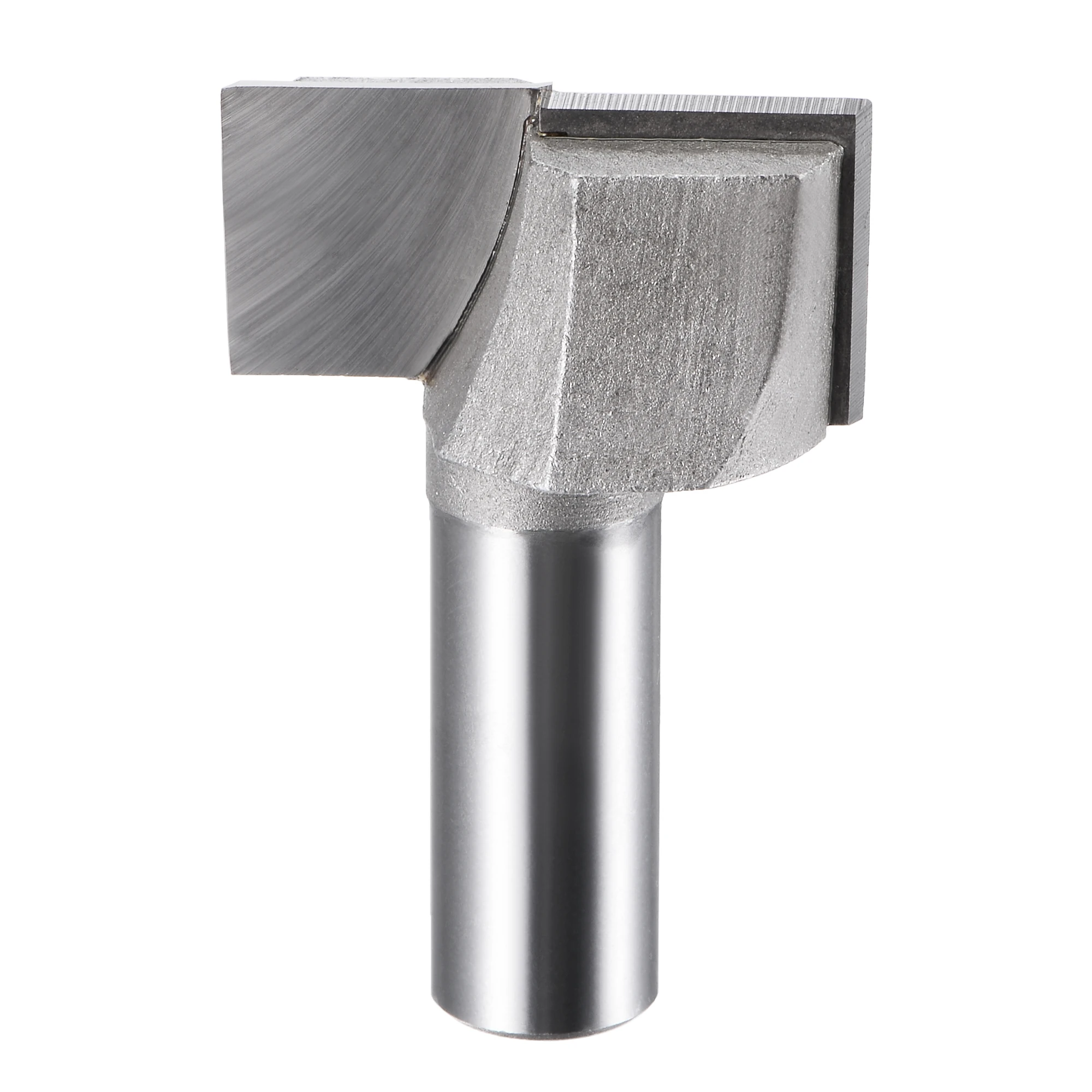 

Uxcell 1-3/8" Dia 1/2" Shank Bottom Cleaning Router Bit, 2 Flutes Carbide Tipped Cutter Uncoated for Woodworking