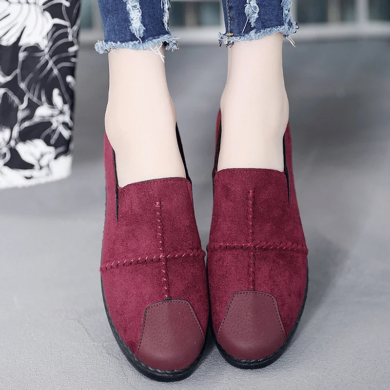 

New Classic Spring New Lazy One Foot Casual Women's Shoes Breathable Cloth Shoes Women's Shoes Fashion Flat Tide