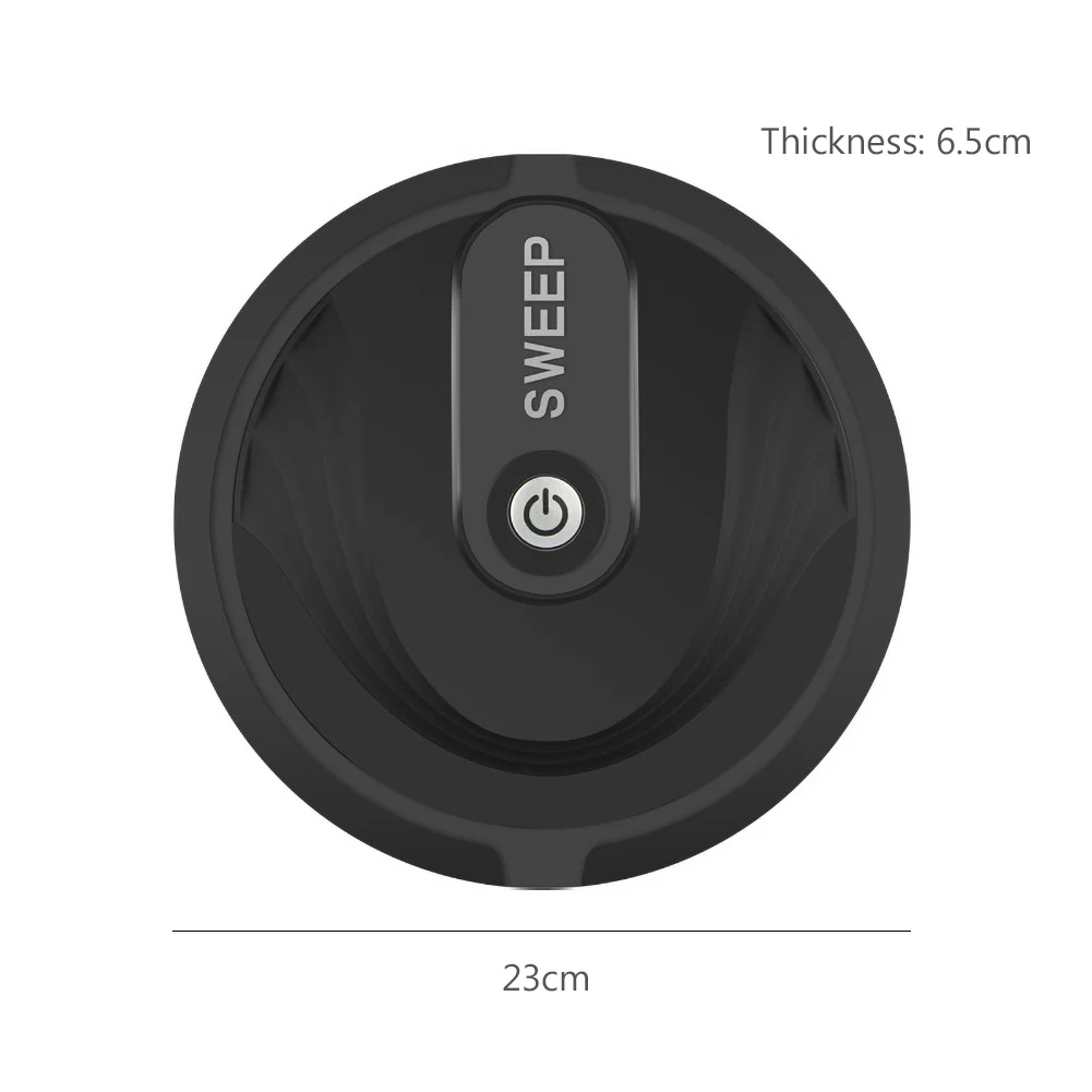 

Smart Automatic Sweeping Robot Home Floor Edge Dust Cleaning No Suction Sweeper Home