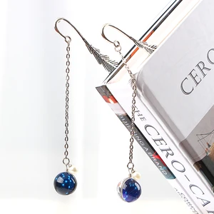 Фосфоресцирующий Созвездие Закладки Кулон металлическая Книга знак Канцтовары школы офиса поставка Escolar Papelaria