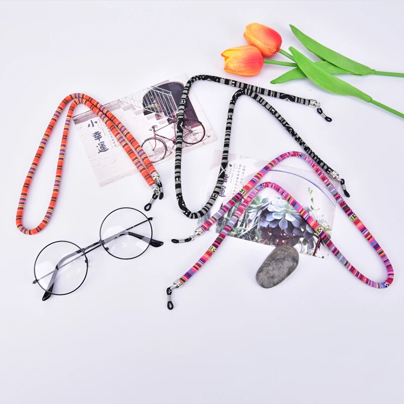 1 шт. практичная Этническая веревка для очков цепочка хлопок шнур шеи