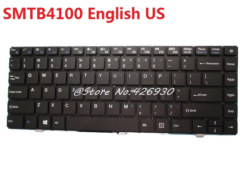 Клавиатура для ноутбука iSmart SMTB4200 SMTB4001 SMTB4002 SMTB4100 на английском языке US Black New |