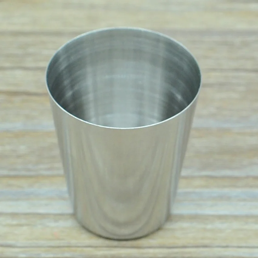 

1 PCS Stainless Steel Wine Glasses 1 oz Portable Outdoor Wine Tumblers Whisky Tumbler Cup Drinkware for: Wine, Coffee, Water