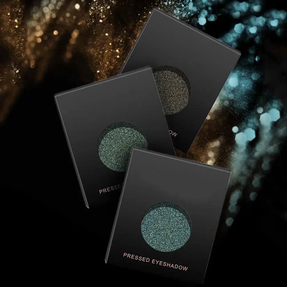 Монохромные поляризованные тени для век Палитра косметические матовые