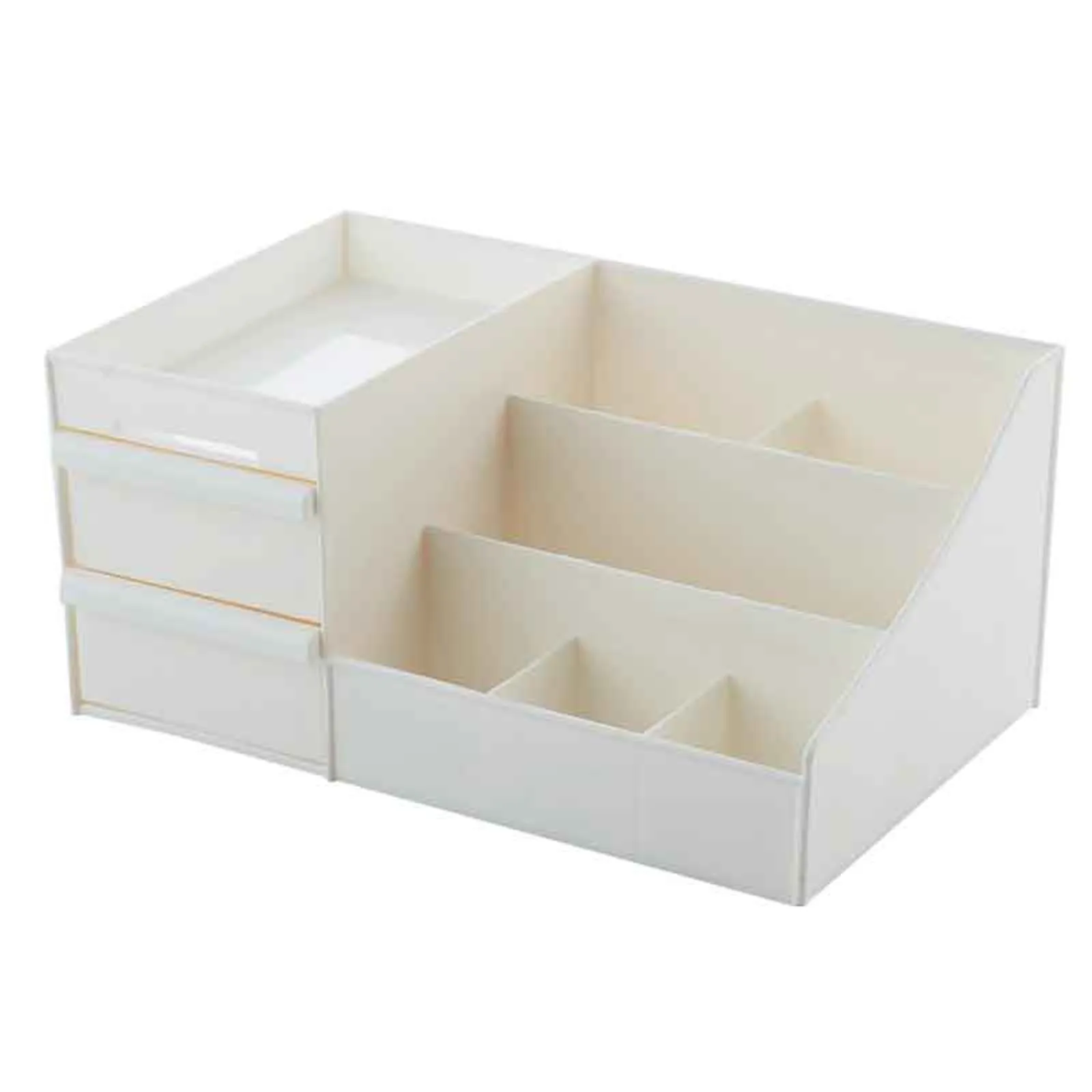 

Women Portable Jewelry Makeup Organizers Drawer Organizer Cosmetic Container Desktop Sundries Storage Box Necklaces Organizers