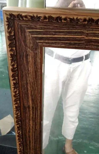 

15.6 inch wooden frame USB wifi android OS advertising mirror digiatl signage screen