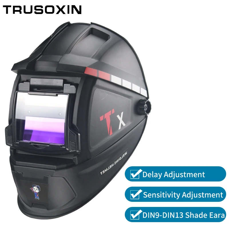 Затемняющая маска на солнечной батарее для сварки/шлем/сварочная