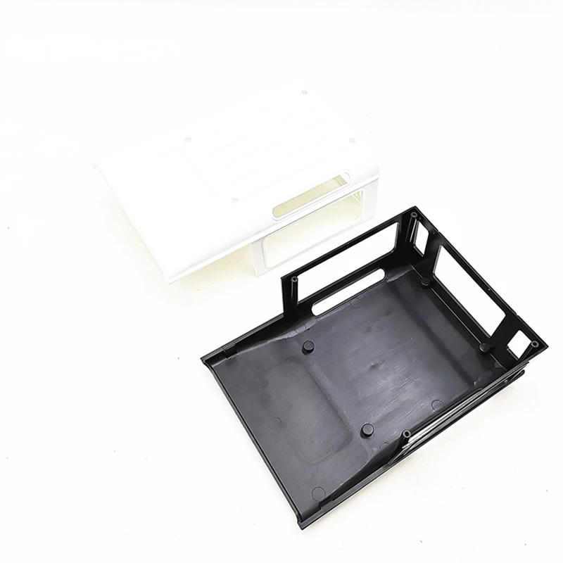 

RC Car Roof Canopy Replacement Part Cover Black with Metal Chassis Pull Rods Suspension Link Mount Shock Absorber