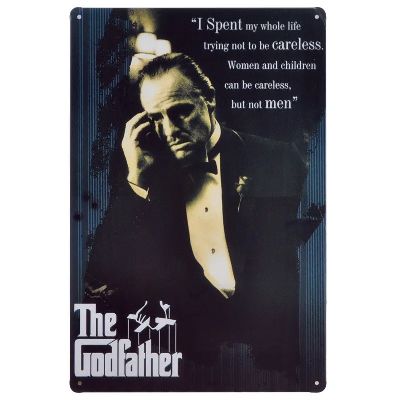 

Film Clips Vintage Metal Tin Signs Famous Movie Art Poster Cafe Bar Metal Painting Wall Stickers Home Decor Christmas Gift