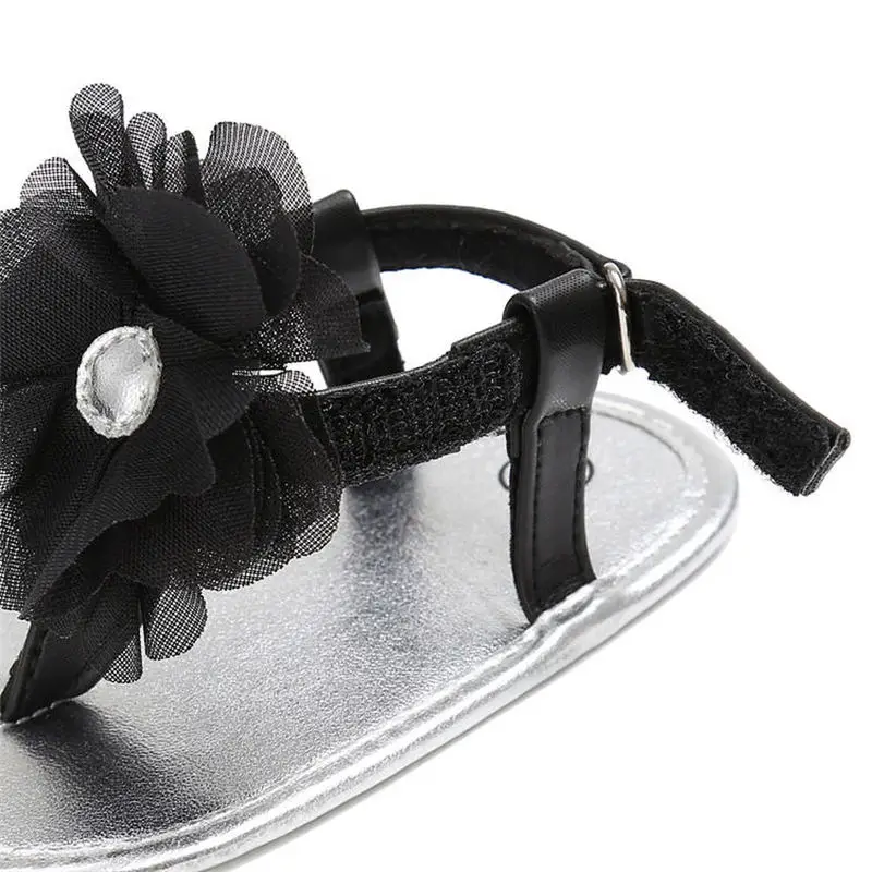 Детская обувь для девочек на плоской подошве Сандалии танкетке туфли анти