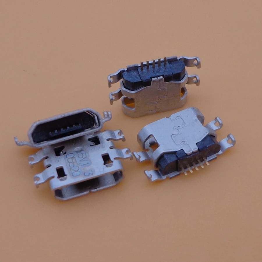 50 шт. для Nokia Lumia A501 502 535 N535 532 435 Micro Mini Usb зарядный разъем коннектор подключения