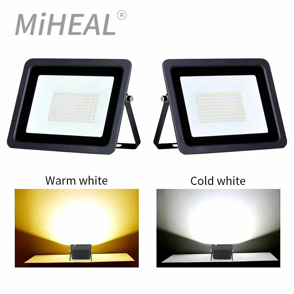 Светодиодный прожектор 220 В точечный светильник 10 Вт 20 30 50 100 уличсветильник