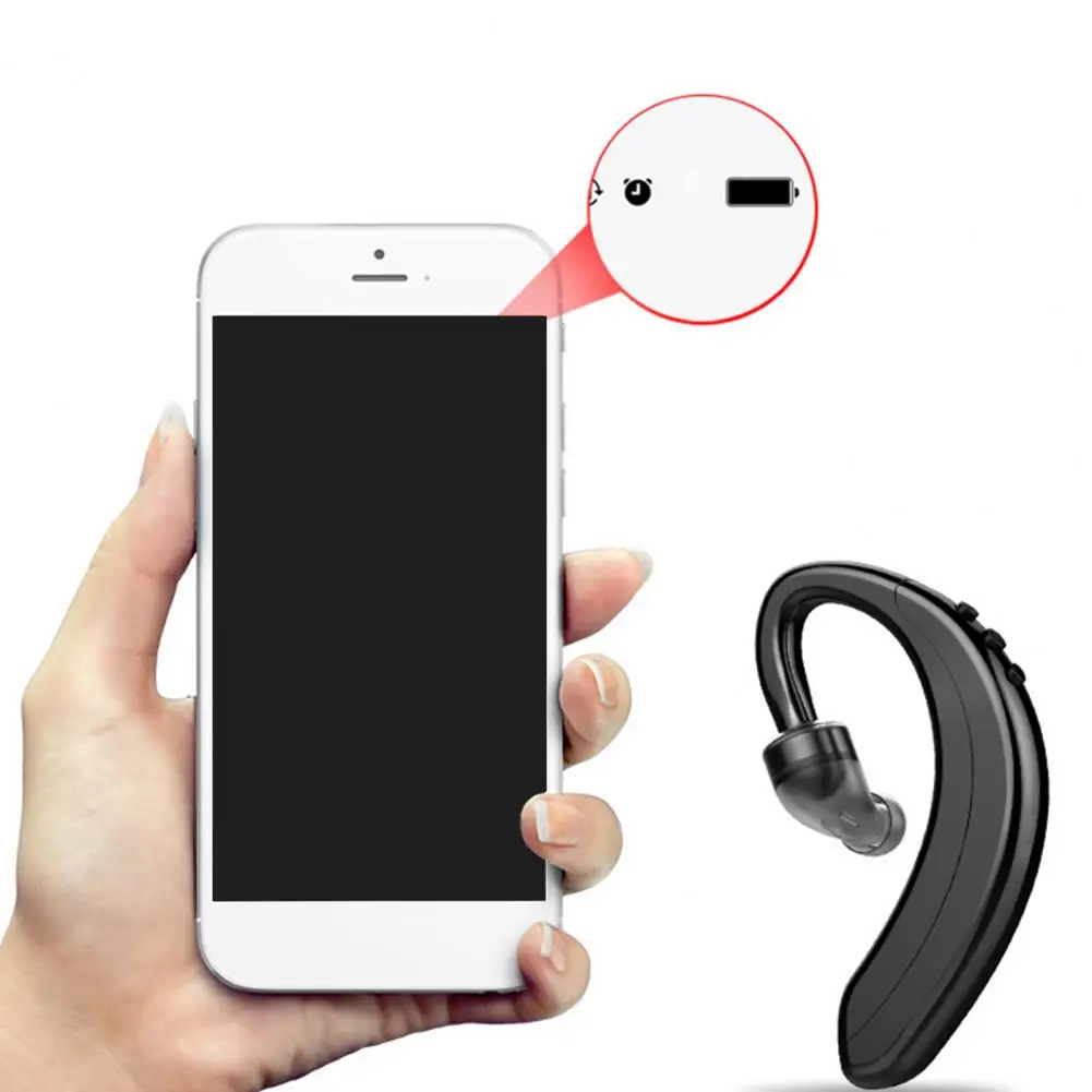 

M20 Bluetooth 5.0 Rotatable Noise Reduction Wireless Ear Hook Sport Earphone For Xiaomi Huawei Samsung Music Business Headsets