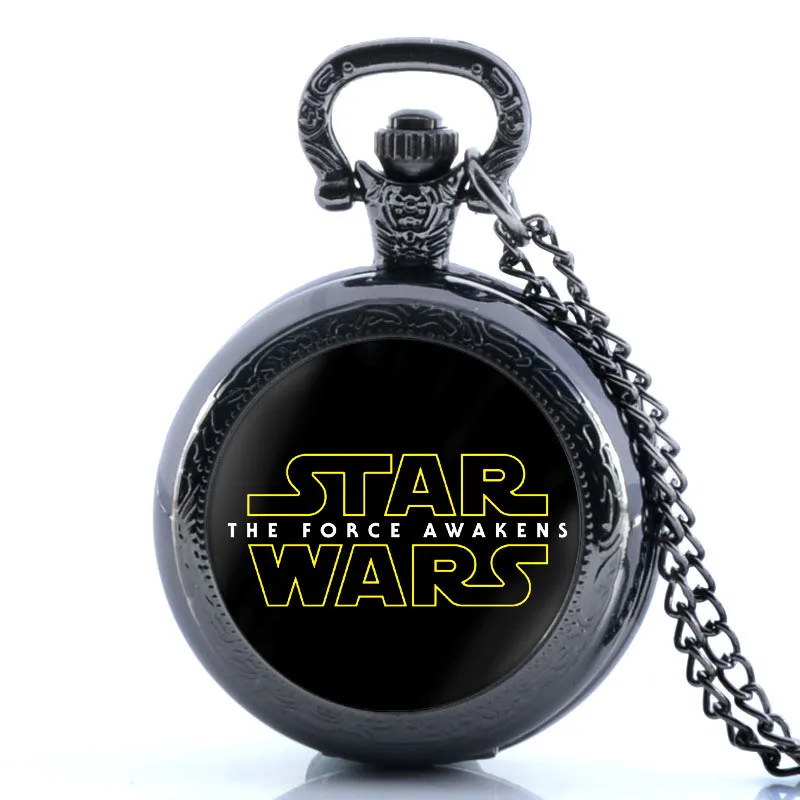 IBEINA тема из Звездных Войн Полный Охотник кварц гравированный брелок ретро кулон