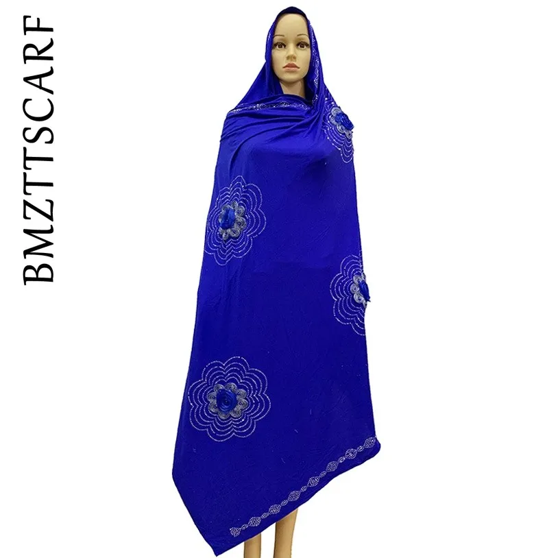 Новейший мягкий шифон кружевной шарф Мусульманский Для женщин в африканском