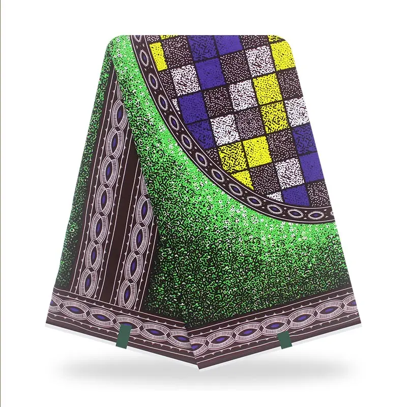 

Blesing 2021 african wax print fabric high quality 100% cotton wax african ankara fabric african print fabric