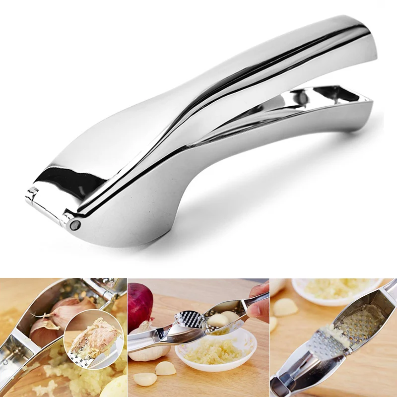 1 шт. пресс для чеснока нержавеющая сталь сплав резак дробилка имбиря мяса