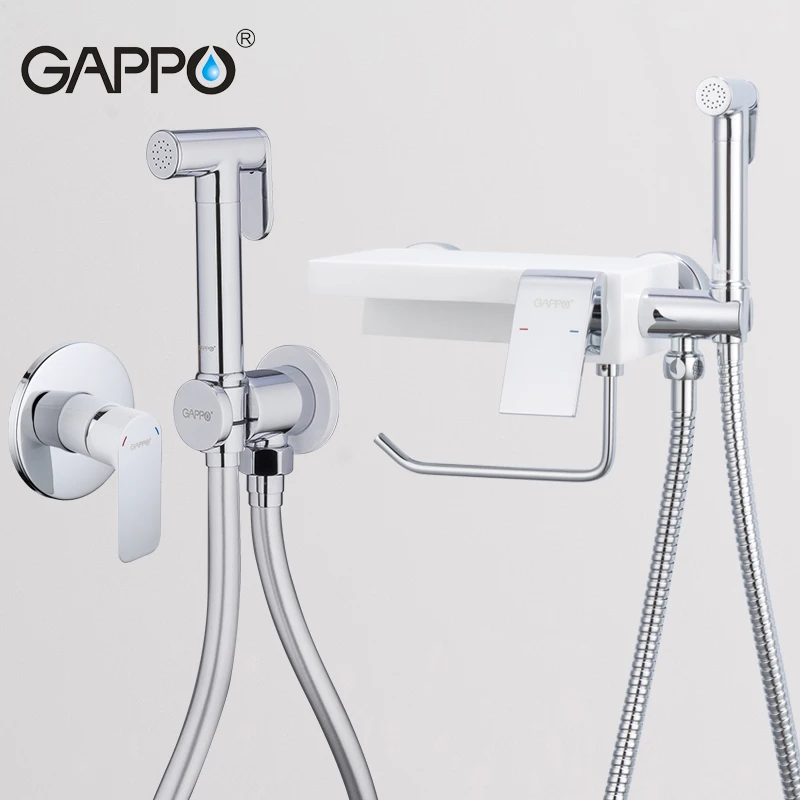 GAPPO биде кран латунь и кварц туалет Многофункциональный хром воды краны для