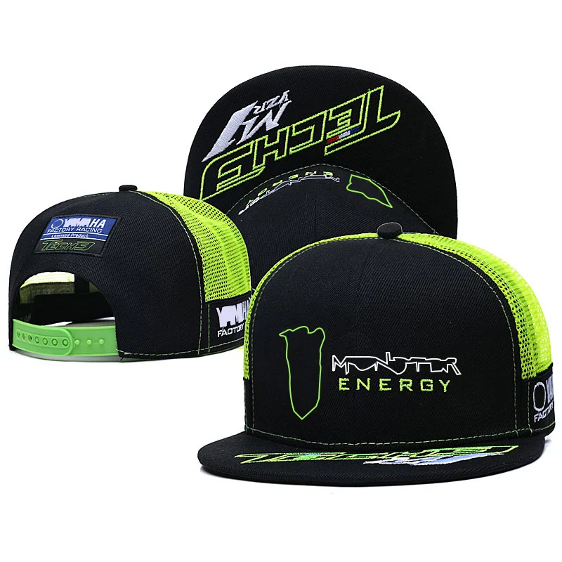 Бейсболка moto gp с вышивкой креативная Кепка отверстием в клетку логотипом yamaha для