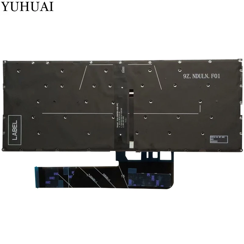 Новая клавиатура для ноутбука США для lenovo Yoga 730-13IKB 730-13IWL 730-15IKB 730-15IWL US черная клавиатура с подсветкой