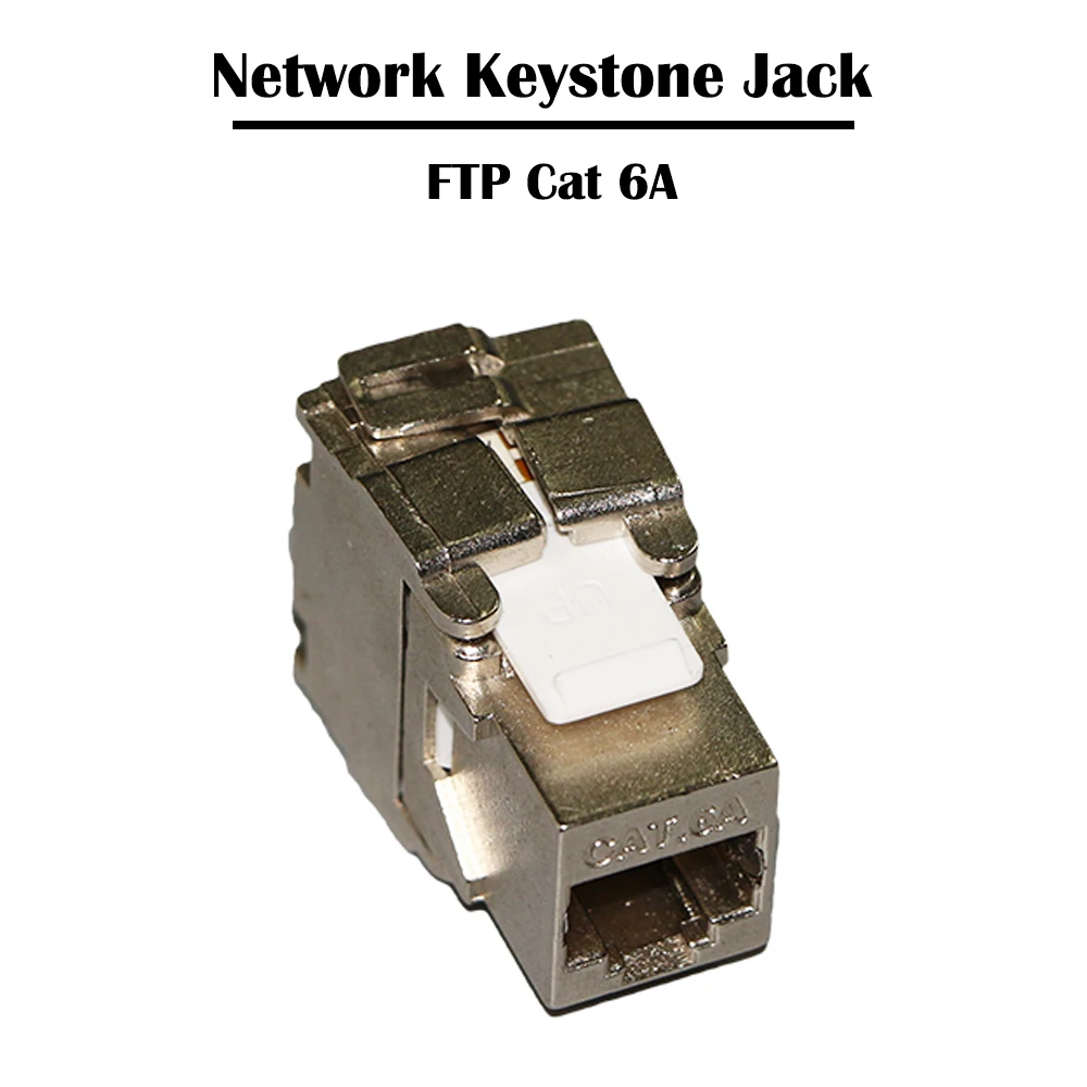 Тестер Fluke 5 шт./лот FTP Cat 6A Keystone Jack сетевой кабель RJ 45 портов Ethernet коммутационная